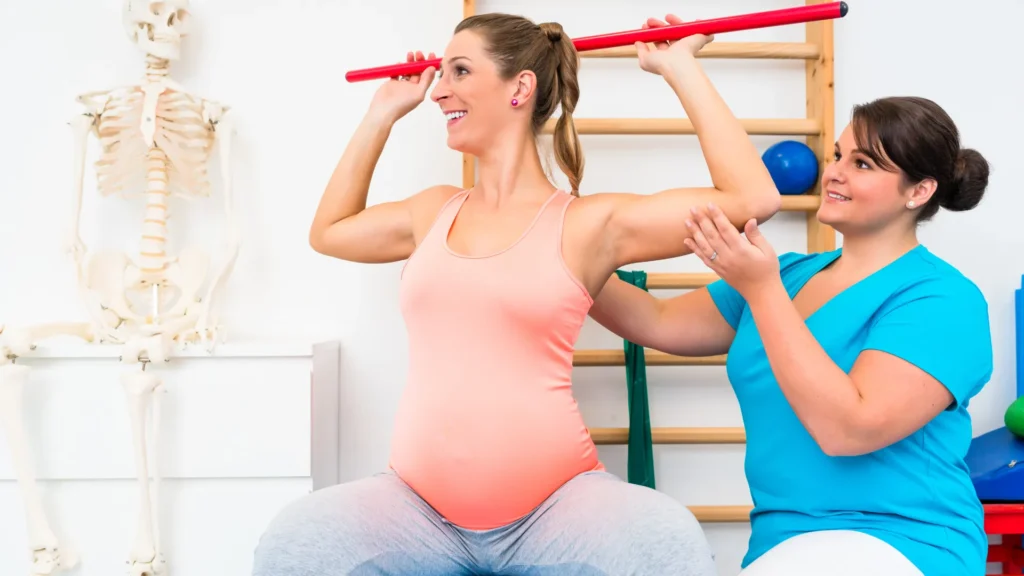 Fizjoterapia okołoporodowa 1 fizjoterapia okołoporodowa z fizjoterapeutką